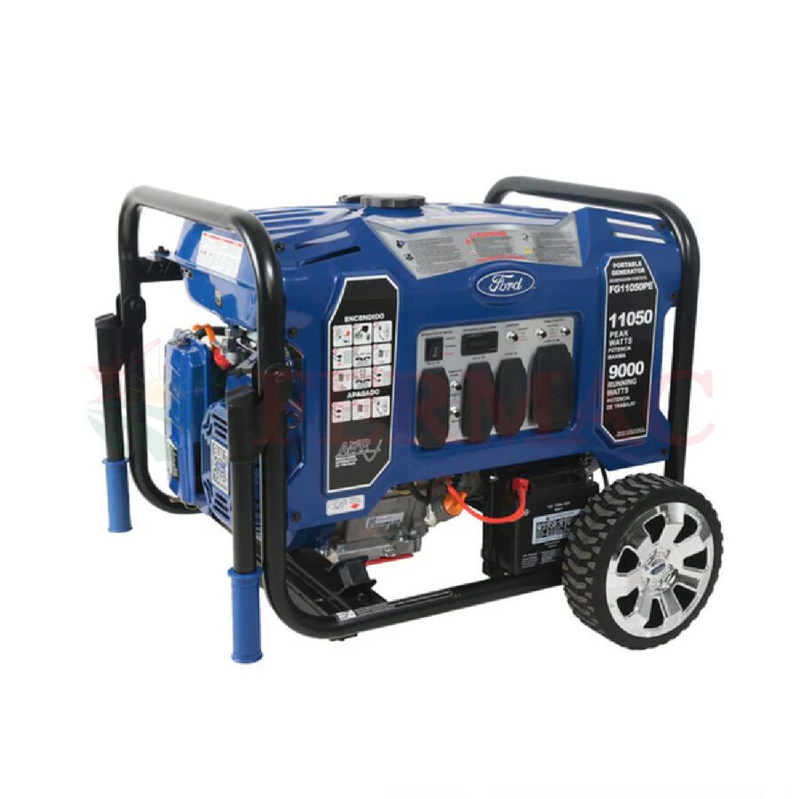 Generador Portátil FORD - 9KW 110/220V con Ruedas Ford