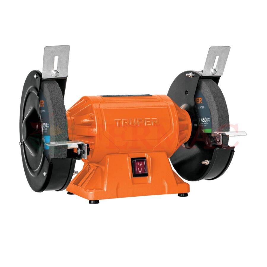 Esmeril de banco de 8" de 3/4 HP (560 W), Truper
