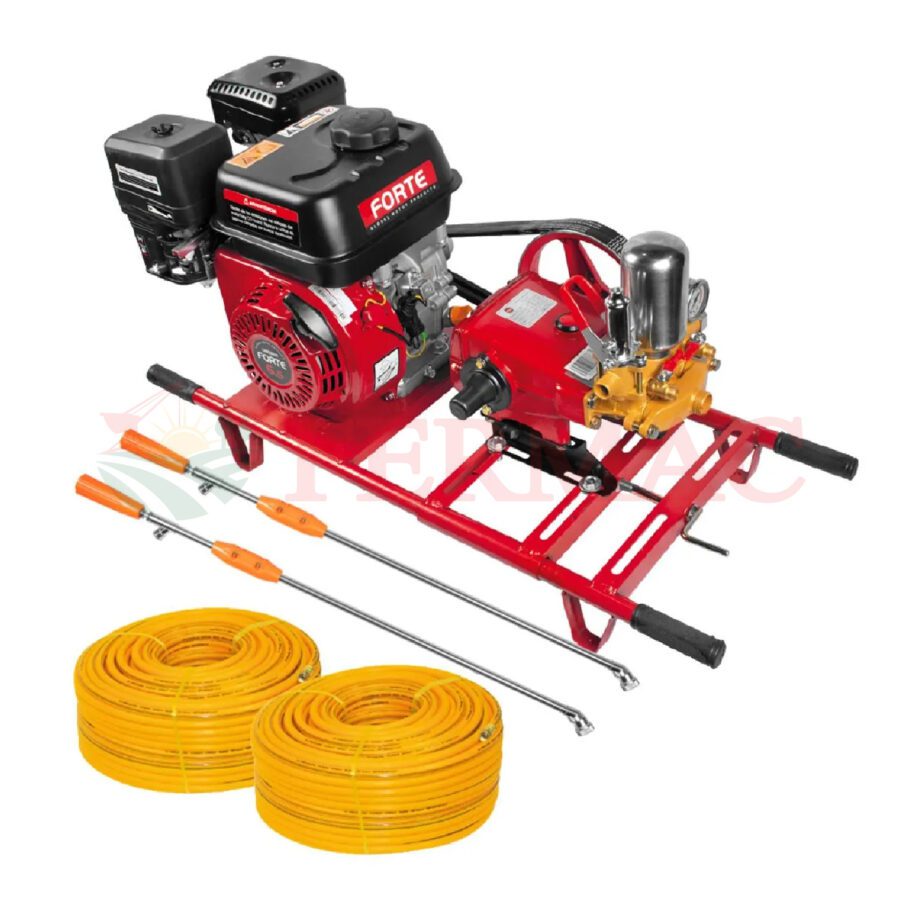 Fumigadora estacionaria 22L FORTE 2 mangueras 2 lanzas TO22-GM200K