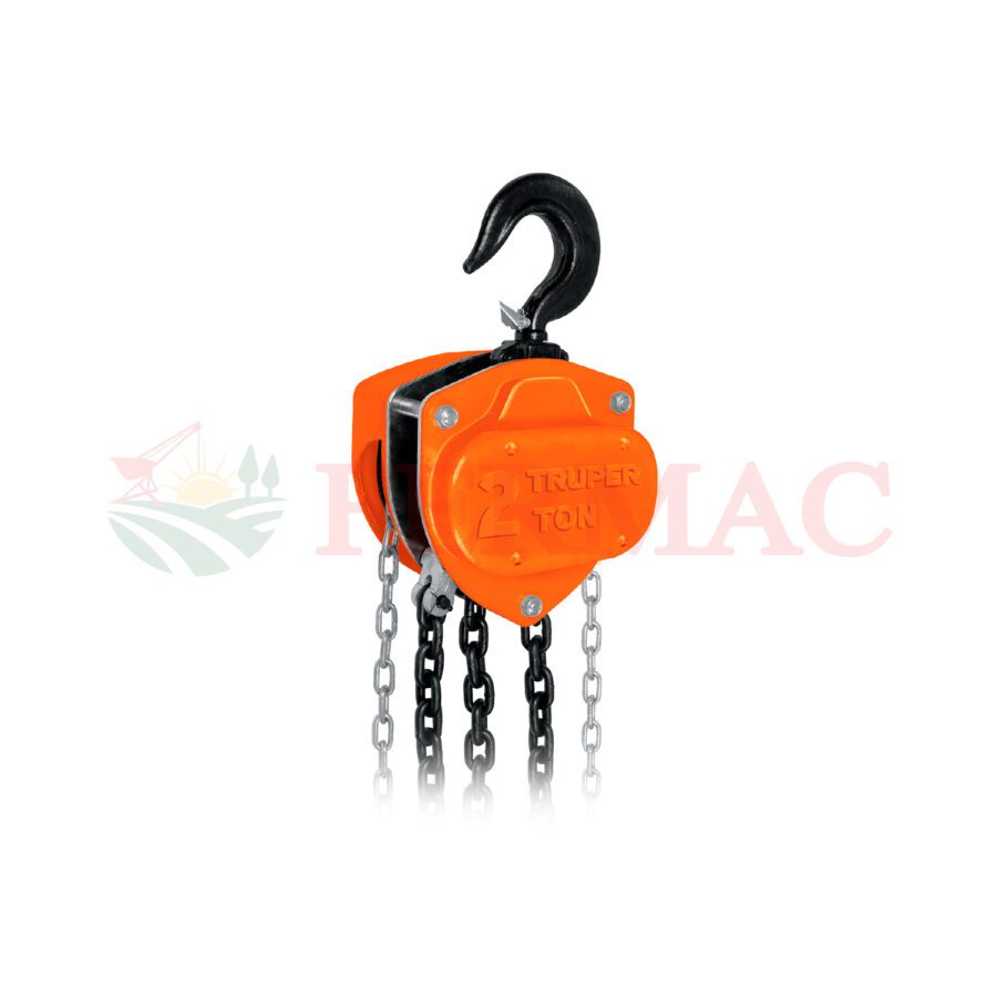 Polipasto de cadena de 2 ton, Truper