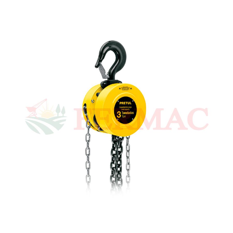 Polipasto de cadena de 3 ton, Pretul