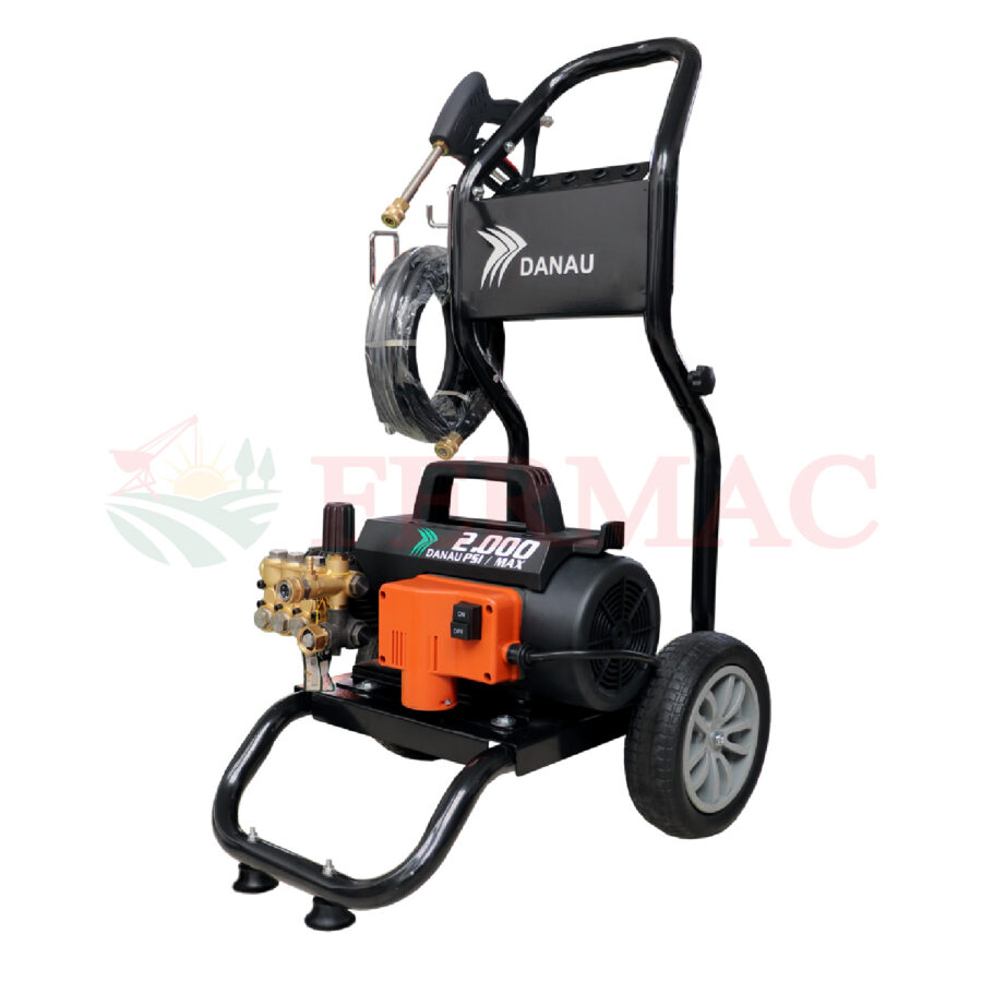 Hidrolavadora Danau 2.000 PSI 110V Con Carro