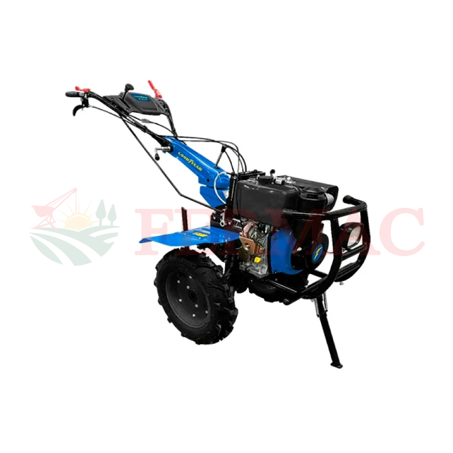 Motoazada Diesel GY1003DTL GOODYEAR 10 Hp Transmisión Engranajes