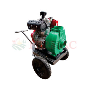 Motobomba Autosebante 4x4 pulgadas - Motor Diesel Fermac - 15hp