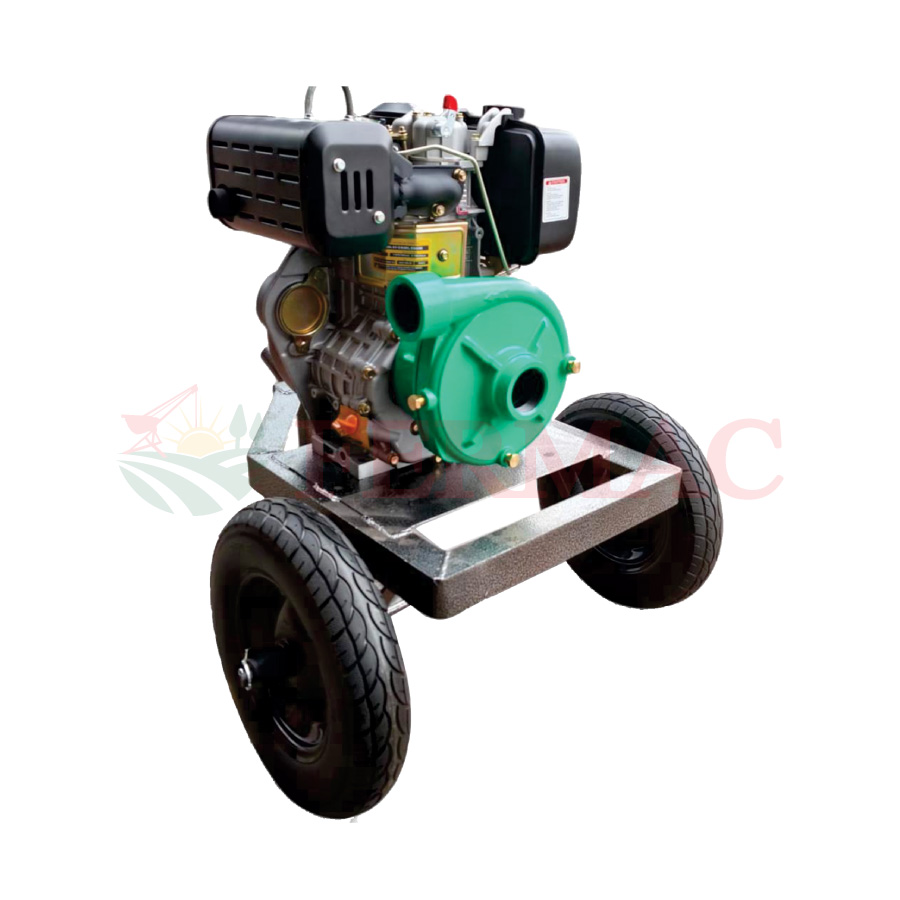 Motobomba Alta Presión 2x2 pulgadas - Motor Diesel Fermac - 10hp